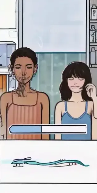 Nauczyciel omawiający color script na tablicy